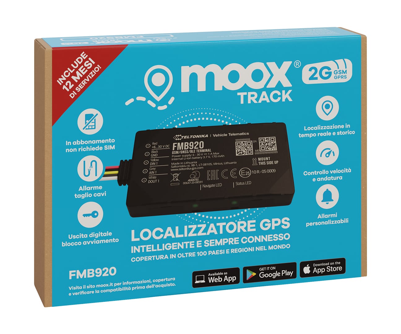 Localizzatore satellitare FMB920